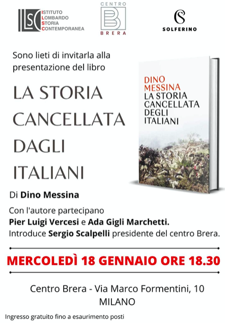 La storia cancellata dagli italiani di Dino Messina