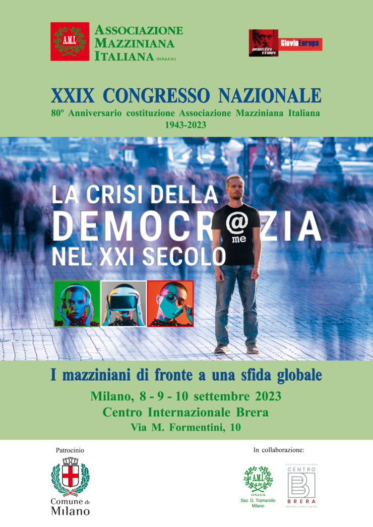 manifesto congresso jpg.jpg XXIX Congresso Nazionale - Associazione Mazziniana Italiana